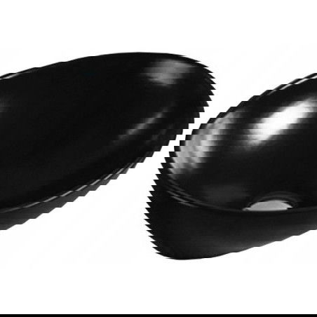 Mexen Elza pultna umivalnik 40 x 33 cm, črna sijaj - 21014070