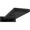 Mexen Waterfall chuveiro de 50 x 22 cm, preto - 79195-70