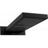 Mexen Waterfall soffione doccia 50 x 22 cm, nero- 79195-70