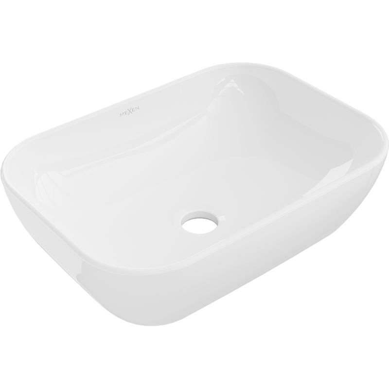 Mexen Rita opzetwastafel 45 x 32 cm, wit - 21084500