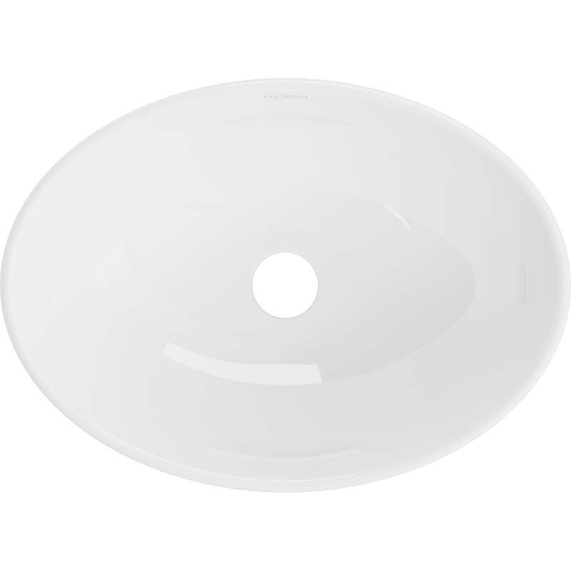 Mexen Elza countertop basin 40 x 33 cm, white - 21014000