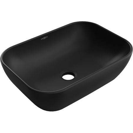 Mexen Rita countertop washbasin 45 x 32 cm, black matte - 21084585