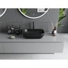 Mexen Rita Aufsatzwaschbecken 45 x 32 cm, schwarz matt - 21084585