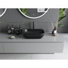 Mexen Rita opbouw wasbak 45 x 32 cm, zwarte mat - 21084585