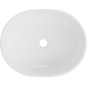 Mexen Viki countertop sink 48 x 35 cm, white/gold - 21054806