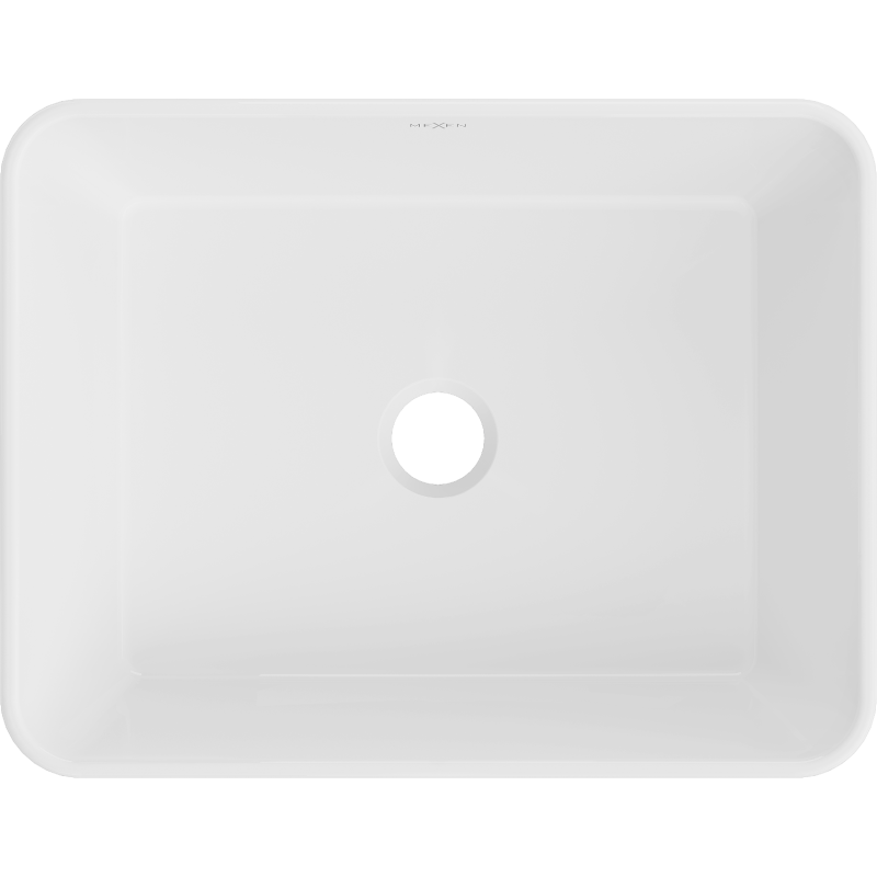 Mexen Catia Tablettop-Sënk 48 x 37 cm, wäiss - 21314800