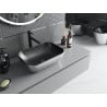 Mexen Rita countertop basin 45 x 32 cm, black matt/silver - 21084574