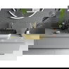 Mexen Rita opbouw wastafel 45 x 32 cm, zwart mat/goud - 21084576