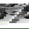 Mexen Viki opzetwastafel 48 x 35 cm, matzwart/goud rasterpatroon - 21054879
