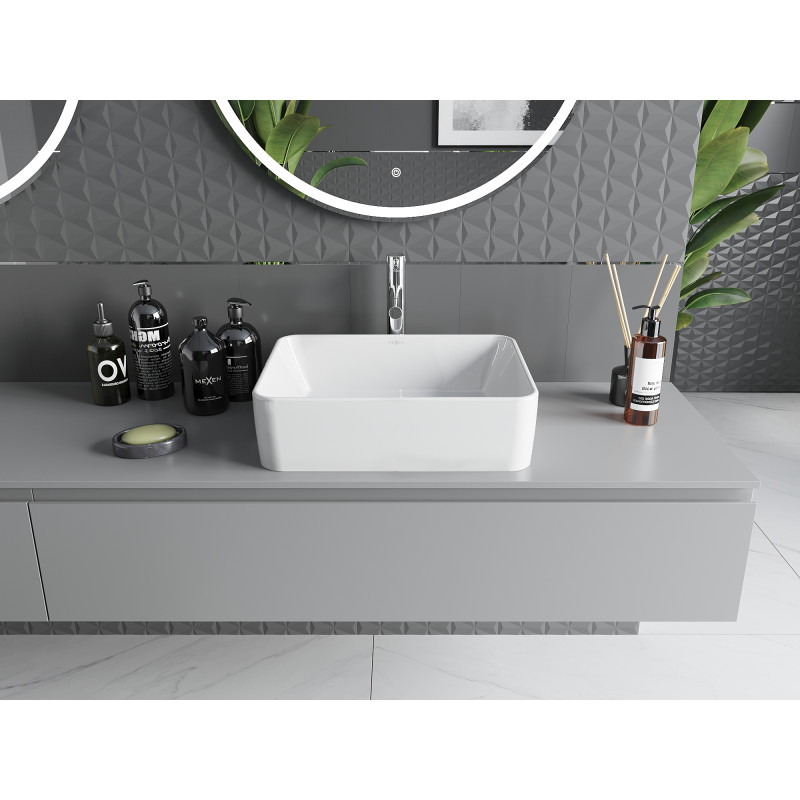 Mexen Catia opbouw waskom 48 x 37 cm, wit - 21314800