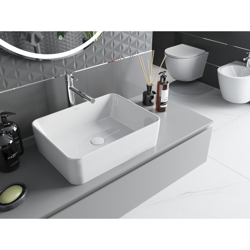 Mexen Catia opbouw waskom 48 x 37 cm, wit - 21314800