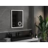 Mexen Kala espejo de baño iluminado con espejo cosmético 60 x 80 cm, LED 6000K, antivaho - 9820-060-080-611-00