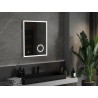 Mexen Kala lustro łazienkowe podświetlane z lusterkiem kosmetycznym 60 x 80 cm, LED 6000K, antypara - 9820-060-080-611-00