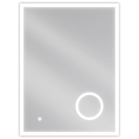 Mexen Kala espejo de baño iluminado con espejo cosmético 60 x 80 cm, LED 6000K, antivaho - 9820-060-080-611-00