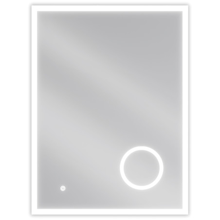 Mexen Kala verlichte badkamerspiegel met cosmeticaspiegel 60 x 80 cm, LED 6000K, anti-condens - 9820-060-080-611-00