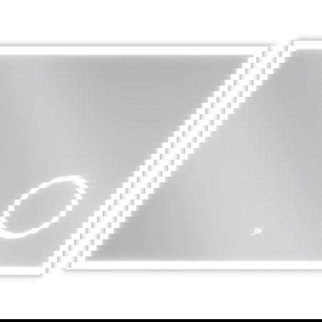 Mexen Kala upplyst badrumsspegel med kosmetikspegel 80 x 60 cm, LED 6000K, imfri - 9820-080-060-611-00