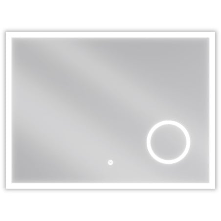 Mexen Kala valgustatud vannitoa peegel koos kosmeetilise peegliga 80 x 60 cm, LED 6000K, udutusvastane - 9820-080-060-611-00