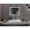 Mexen Kala valgustatud vannitoa peegel koos kosmeetilise peegliga 80 x 60 cm, LED 6000K, udutusvastane - 9820-080-060-611-00