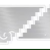 Mexen Kala illuminated bathroom mirror with cosmetic mirror 100 x 80 cm, LED 6000K, anti-steam - 9820-100-080-611-00