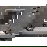 Mexen Kala beleuchteter Badezimmerspiegel mit Kosmetikspiegel 100 x 80 cm, LED 6000K, Antibeschlag - 9820-100-080-611-00