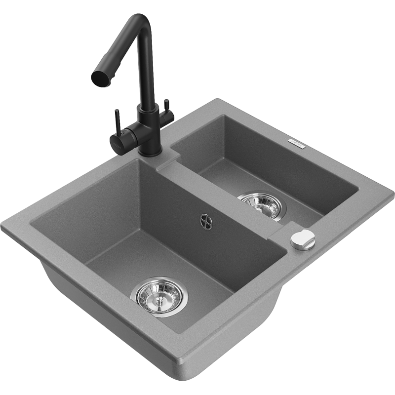 Mexen Carlos 1,5-Kummer Granitspullsteen mat Kichekraan Duero, gro - 6518-71-671600-70