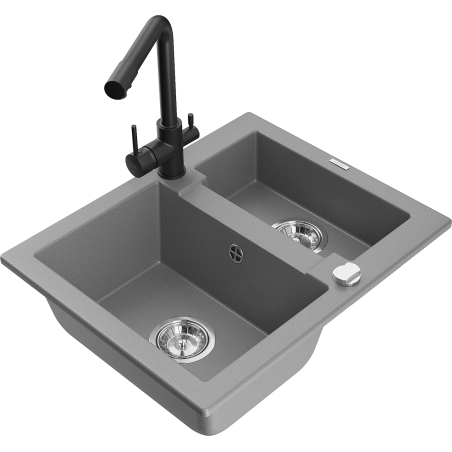 Mexen Carlos 1,5-Kummer Granitspullsteen mat Kichekraan Duero, gro - 6518-71-671600-70