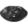 Mexen Nicea countertop basin 41 x 41 cm, matte black - 21754185