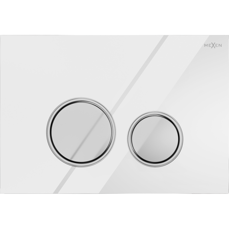 Mexen Fenix 06 flush button, white - 600620