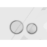Mexen Fenix 06 flush button, white - 600620