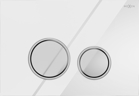 Mexen Fenix 06 flush button, white - 600620