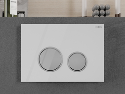 Mexen Fenix 06 flush button, white - 600620