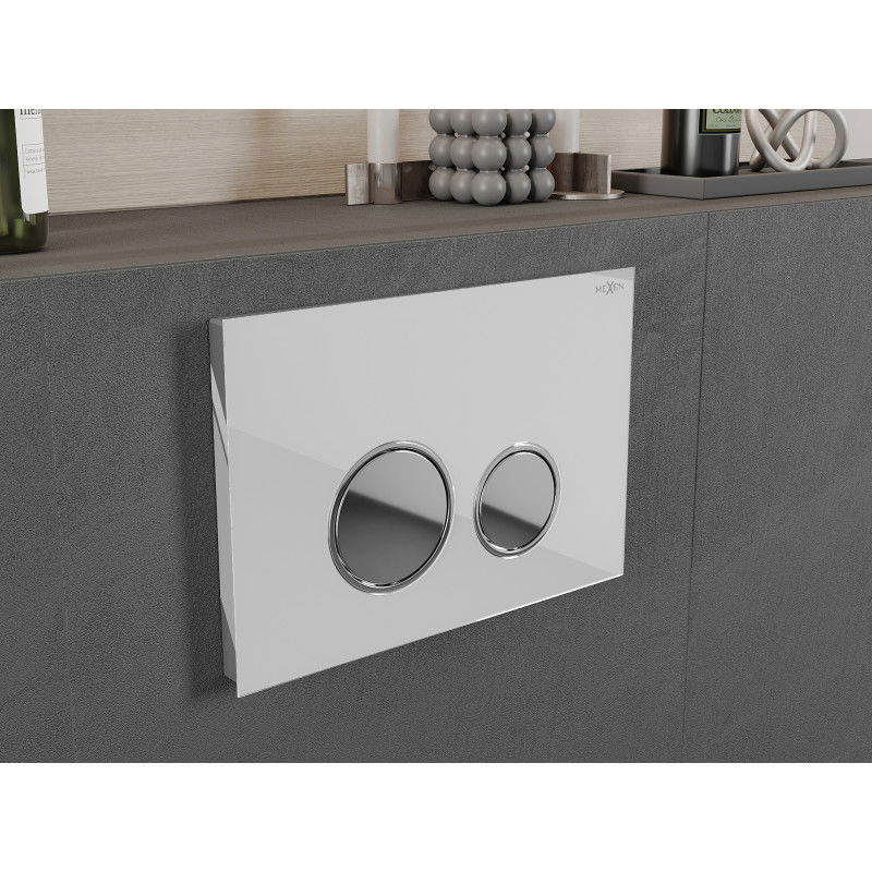 Mexen Fenix 06 bouton de chasse, blanc - 600620