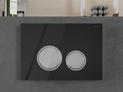 Mexen Fenix 06 pulsante di scarico, nero - 600623