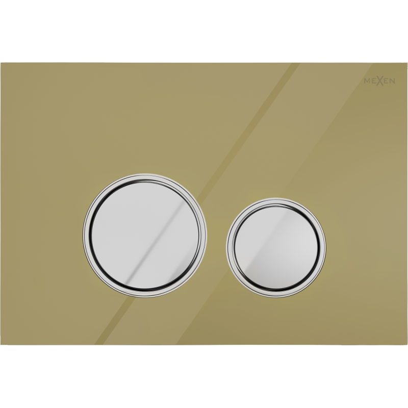 Mexen Fenix 06 Flush Button, Champagne Gold - 600624
