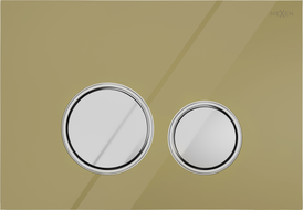 Mexen Fenix 06 izpiralni gumb, zlato šampanjski - 600624