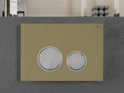 Mexen Fenix 06 skalošanas poga, zelta šampanieša - 600624