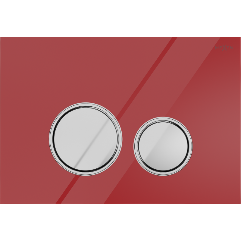 Mexen Fenix 06 flush button, red - 600627