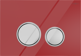 Mexen Fenix 06 pulsante di scarico, rosso - 600627