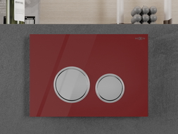 Mexen Fenix 06 botón de descarga, rojo - 600627