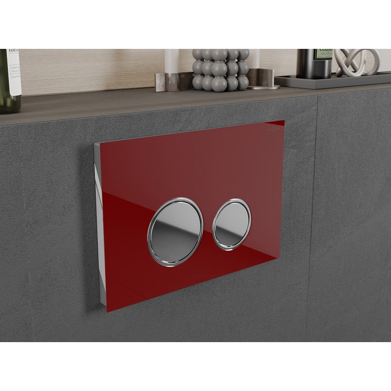 Mexen Fenix 06 Spültaste, rot - 600627