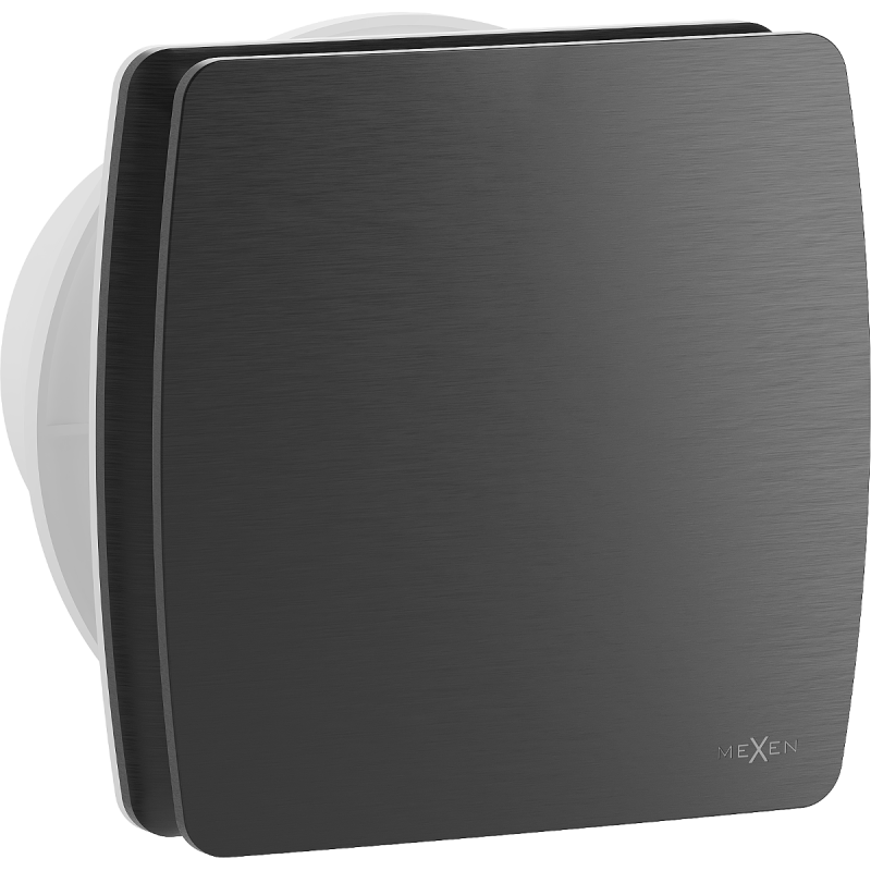 Mexen AXS 100 bathroom fan with timer, black - W9601-100T-70