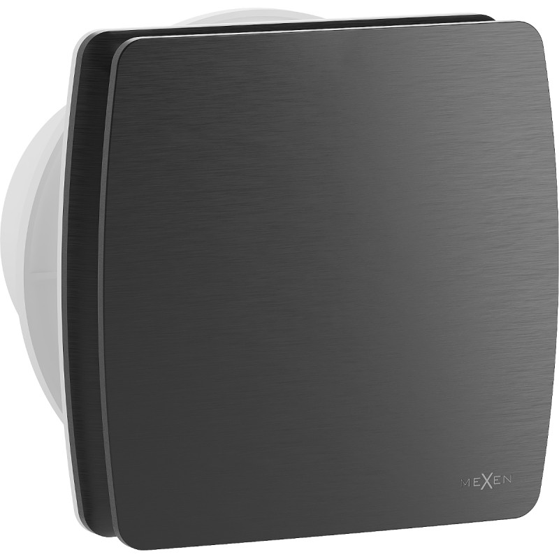 Mexen AXS 100 ventilador de baño con temporizador, negro - W9601-100T-70