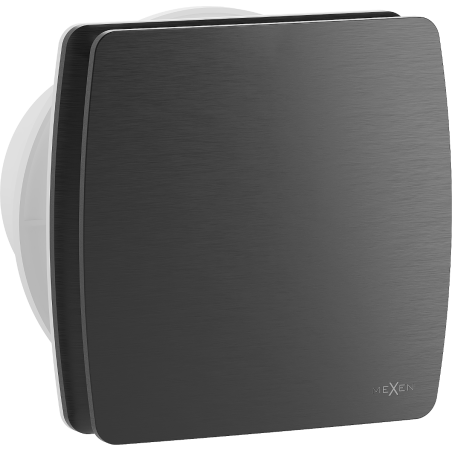 Mexen AXS 100 bathroom fan with timer, black - W9601-100T-70