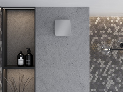 Mexen AXS 100 ventilatore da bagno con sensore di umidità, argento - W9601-100H-11