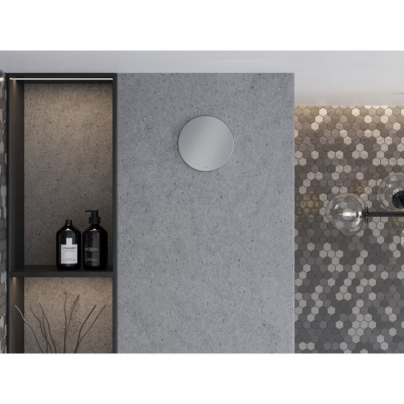 Mexen AXR 100 ventilatore da bagno con sensore di umidità, argento - W9602-100H-11