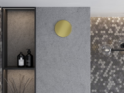 Mexen AXR 100 ventilatore da bagno con sensore di umidità, oro - W9602-100H-50