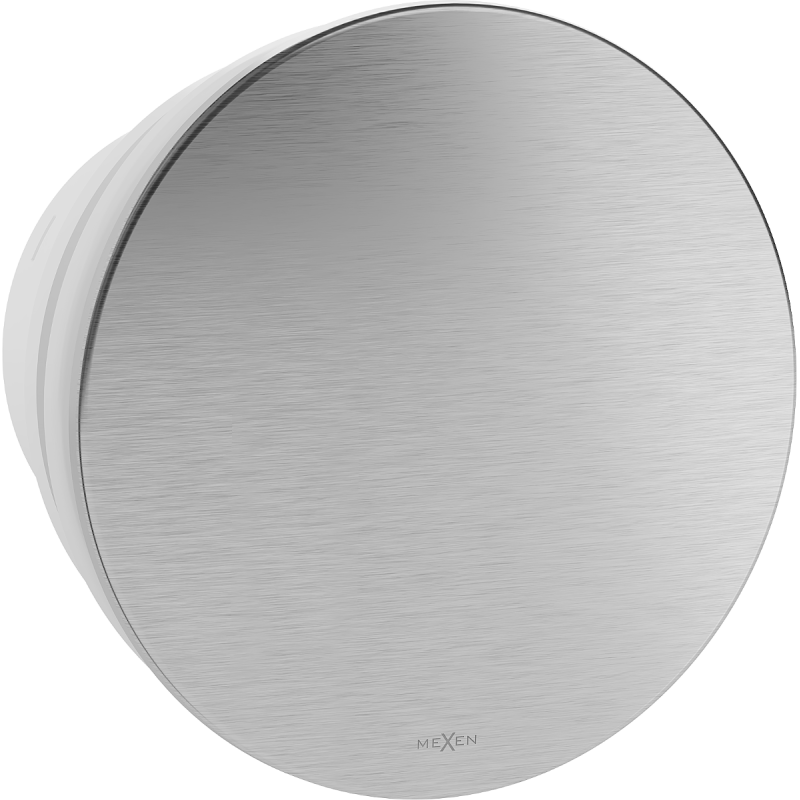 Mexen AXR 100 kylpyhuoneen tuuletin ajastimella, hopea - W9602-100T-11