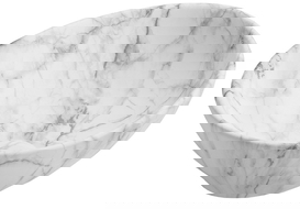 Mexen Elza bänkskiva handfat 40 x 33 cm, vit sten - 21014094