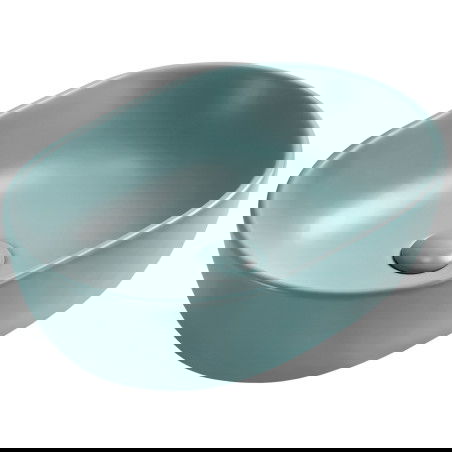 Mexen Viki Ummerplaznëbänk Waschbecken 48 x 35 cm, hellgréng mat - 21054848