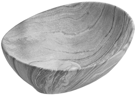 Mexen Elza opbouw wastafel 40 x 33 cm, grijze steen - 21014096